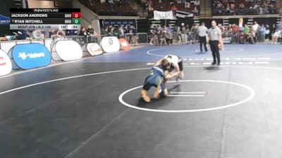 D 2 138 lbs Cons. Round 3 - Ryan Mitchell, Kenner Discovery Health Science vs Jackson Andrews, Sam Houston