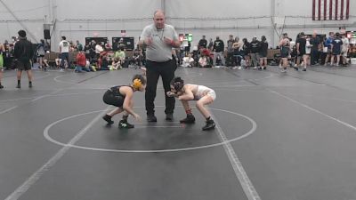 68 lbs Round 5 (6 Team) - Nikolas Martinez, PA Gold vs Joseph Mendoza, Revival White