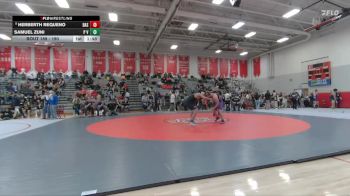 190 lbs Champ. Round 1 - Herberth Requeno, Basalt vs Samuel Zuni, Piedra Vista