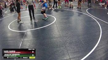 155 lbs Quarterfinal - Jocelyn Armenta, Roosevelt Wrestling vs Kate Campisi, Amateur Wrestling Academy