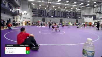 85-94 lbs Cons. Round 1 - Trenten Ernst, Intense Wrestling Club vs Nathan Phillips, Bulldog Premier Wrestling