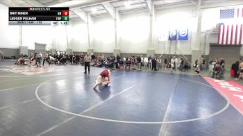 113 lbs Quarterfinal - Brit Miner, Maple Mountain vs Ledger Pulham, Timpanogos
