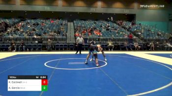165 lbs Consolation - Kyle Caldwell, UN-Grand View vs Alejandro Garcia, Menlo