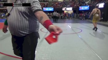 285 lbs Quarterfinal - Brandon Healy, Havre Wrestling Club vs Brady Ritz, Sheridan Wrestling Club