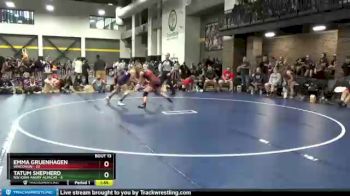 130 lbs Round 5 (6 Team) - Emma Gruenhagen, Wisconsin vs Tatum Shepherd, NW Iowa Angry Alpacas