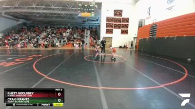 63 lbs Round 1 - Rhett Goolsbey, Powell Wrestling Club vs Craig Krantz, North Big Horn Rams