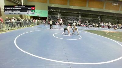 144 lbs Champ. Round 1 - Jackson Carroll, Kelso vs Jameson Seymour, Vintage