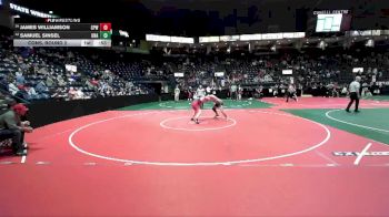 164 lbs Cons. Round 2 - Samuel Sinsel, Unattached vs James Williamson, CPWA