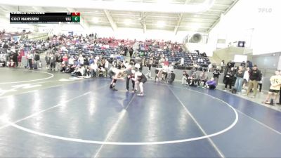 138 lbs Champ. Round 2 - Chance McClure, Riverton vs Colt Hanssen, Wasatch