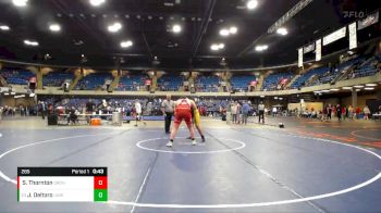 285 lbs Cons. Round 4 - Jose Deltoro, East Peoria vs Sean Thornton, Washington