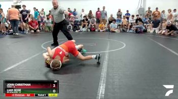 76 lbs Round 6 (8 Team) - John Christman, TDWC vs Liam Rose, 84 Athletes