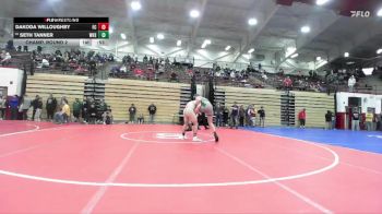 144 lbs Champ. Round 2 - Seth Tanner, Westfield High School vs Dakoda Willoughby, Fountain Central