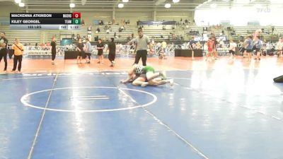 185 lbs Rr Rnd 3 - MacKenna Atkinson, Lady Assassins - HSG vs Kiley GEORGEL, Team RJN Green - HSG