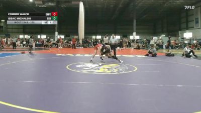 132 lbs Champ. Round 3 - Conner Walck, Great Neck Wrestling Club vs Issac Michalski, Heavy Hitting Hammers