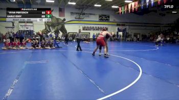 285 lbs Quarterfinal - Ryan Pertzsch, Dallas Center-Grimes vs Gable Eddy, Independence