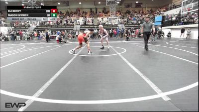 140 lbs Quarterfinal - Eli Berry, Standfast OKC vs Mason Myrick, Unattached