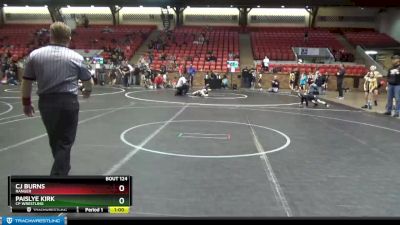 52 lbs Round 2 - Cj Burns, Ranger vs Paislye Kirk, CP Wrestling