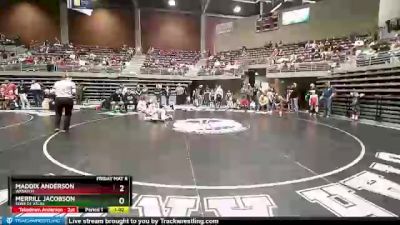 95 lbs Quarterfinal - Merrill Jacobson, Sons Of Atlas vs Maddix Anderson, Wasatch
