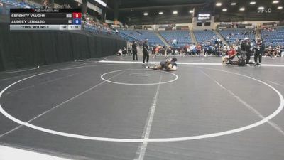 160 lbs Cons. Round 5 - Audrey Lennard, Doane vs Serenity Vaughn, Murray State
