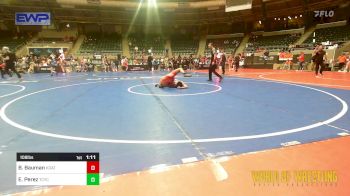 108 lbs Final - Bradley Bauman, Kodiak Attack vs Ernesto Perez, Tuscon Cyclones