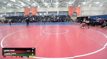 157 lbs Cons. Round 5 - Landen Smith, Oswego State vs Marek Bush, RIT