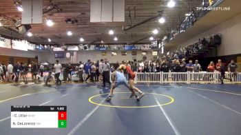 113 lbs Prelims - Clayton Utter, High Point vs Nicholas DeLorenzo, Toms River East