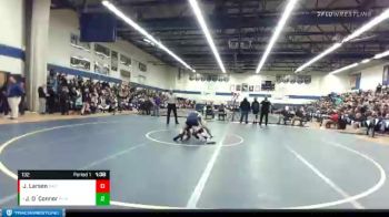 132 lbs Quarterfinal - Jackson O`Connor, Pleasant Hill vs Jimmy Larsen, Dayton