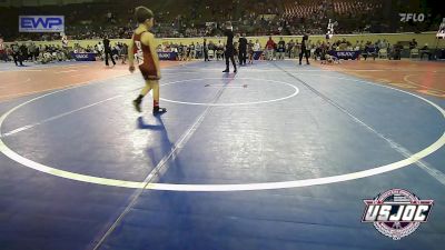 55 lbs Consi Of 16 #2 - Michael Mairel, Perry Wrestling Academy vs Kase Hood, Weatherford Youth Wrestling