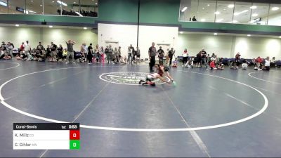 50 lbs Consolation - Kaleb Millz, CO vs Connor Cihlar, MN