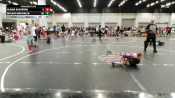 50 lbs Round 2 (10 Team) - Alaina Saavedra, Takedown Elite vs Mcleod Brooklyn, GA United