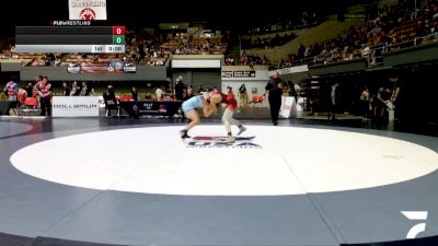 Cons. Semis - Kaila Robles Rials, Amateur Wrestling Academy vs Jalissa Lopez, Folsom High School Wrestling
