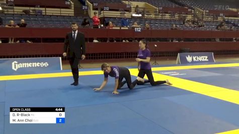 Doris Rivera-Black vs Marie Ann Choi 2024 Pan IBJJF Jiu-Jitsu No-Gi Championship