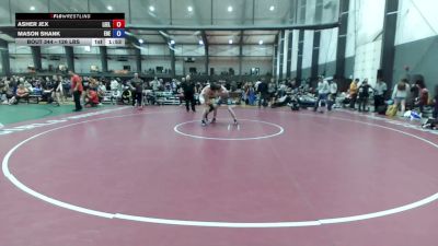 126 lbs Cons. Rd Of 16 - Asher Jex, Legacy Elite vs Mason Shank, Eastern Oregon Elite