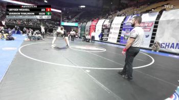 285 Class 4 lbs Quarterfinal - Brysen Wessell, Jackson vs Everson Tomlinson, Neosho