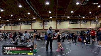 110 lbs 1st Place Match - Max Lu, Haverford High vs Jakob Thomas, Powhatan Youth Wrestling Club