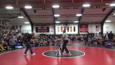 51-55 lbs Round 2 - Dash Douglas, WBNDD / DC Elite vs Carter Balzer, Camp Point Youth Wrestling