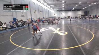 133 lbs Champ. Round 2 - Nolan Jackson, Cortland State vs Noah Rosa, Wilkes
