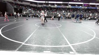 98 lbs Consolation - Brinlie Bazer, Nebraska Wr Ac vs Aubree Thompson, King Select Wr Ac