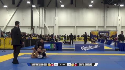 Zachary Kaima'alili Kaina-Kokubu vs Shoya Ishiguro 2024 World IBJJF Jiu-Jitsu No-Gi Championship