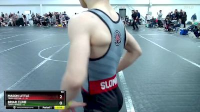 72 lbs Round 1 (4 Team) - Mason Little, Team Gotcha - 1 vs Briar Cline, Terps Xpress