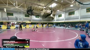 65 lbs Semifinal - Hudson Utesch, Siouxland Wrestling Academy vs Manning Seay, DAKOTA RATTLERS WRESTLING CLUB