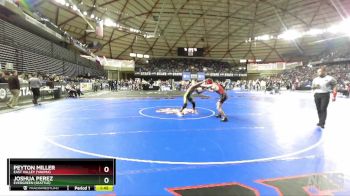 2A 113 lbs Champ. Round 1 - Joshua Perez, Evergreen (Seattle) vs Peyton Miller, East Valley (Yakima)