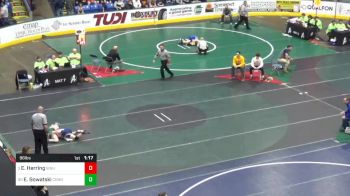 96 lbs Round Of 32 - Eli Herring, Bishop McCort vs Ezra Gowatski, Connellsville