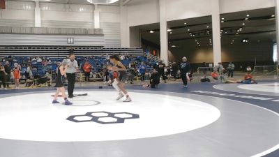 94 lbs Quarters - Aubree Thompson, King Select Wrestling vs Hadley Hunt, Western Wrestling Club