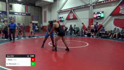 220 lbs Consi Of 16 #2 - Isaiah Beas, Madera vs Daniel Marquez, San Luis Obispo