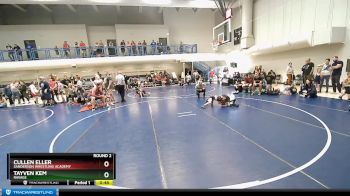 60-63 lbs Round 2 - Cullen Eller, Sanderson Wrestling Academy vs Tayven Kem, Ravage
