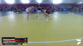 157 lbs Round 4 (16 Team) - Hunter Gruchow, WCAABE vs Noah Ballweber, Princeton