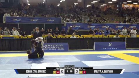 Sophia Lydia Sanchez vs Bailey A. K. Santiago 2026 Pan Kids Jiu-Jitsu IBJJF Championship