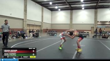 100 lbs Round 2 - Nash Ramsey, Whitwell Wrestling vs Graem Keener, Ironclad Wrestling