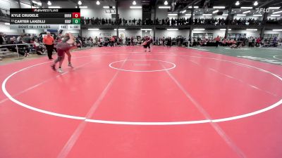 118 lbs Round Of 64 - Kyle Crudele, Burnt Hills vs Carter Lanzilli, Ridgefield